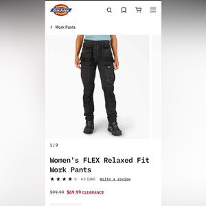Dickies Women’s Workwear FLEX pants